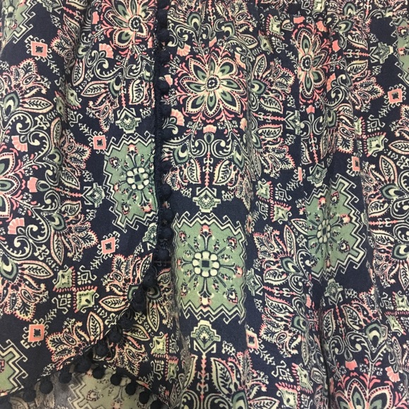 Paisley Navy Shorts - Picture 4 of 4